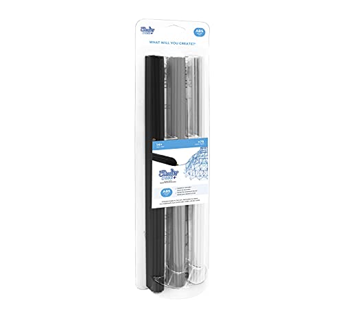 3Doodler Create ABS 3D Printing Filament Refill Blister (x75 Strands, Over 600' of Extruded Plastics!) - Grayscale von 3Doodler