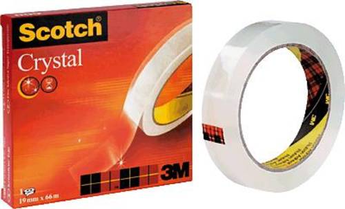 Scotch C6001966 Klebeband Scotch® Crystal Clear 600 Transparent (L x B) 66m x 19mm 1St. von Scotch