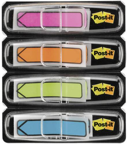Post-it Haftmarker 7000144925 Pink, Orange, Limonengrün, Aquablau von Post-It