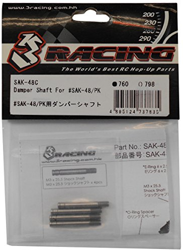 3Racing RC Model Precision-Crafted Damper Shaft Designed for #SAK-48/PK Zero S, XI, FF 3Racing RC Model Precision-Crafted Damper Shaft Designed for #SAK-48/PK Zero S, XI, FF von 3Racing