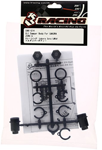 3Racing RC Model Precision-Crafted Oil Damper Body Designed for Sakura Zero S R/C Model von 3Racing