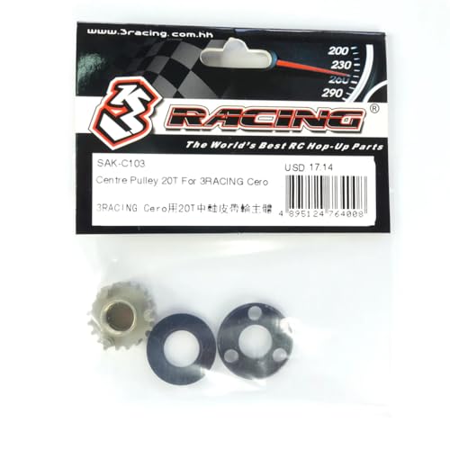 Mittelrolle 20T für 3RACING Cero / 3Racing / SAK-C103 von 3Racing