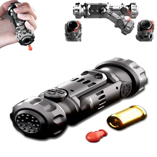 3T6B Legierung Anti Stress Spielzeug, Spielzeug mit Softballwaffen, EDC Antistress Spielzeug Dekompression, Metal Fidget Slider, Kann gedreht und gefaltet Werden, Anti-Angst-Spielzeug 3T6B Legierung Anti Stress Spielzeug, Spielzeug mit Softballwaffen, EDC Antistress Spielzeug Dekompression, Metal Fidget Slider, Kann gedreht und gefaltet Werden, Anti-Angst-Spielzeug von 3T6B