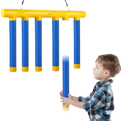 3T6B Fallende Stöcke Spiel, Reaktionstraining Spielzeug, 3 Fallgeschwindigkeiten Fangstöcke-Spiele, Hand Auge Koordinationsspiel, USB-Aufladung Interaktive Spiele für Kinder und Erwachsene von 3T6B