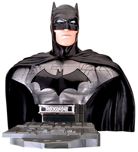 Puzzle Fun 3D 80657200 80657200-Justice League Comic Batman zum Basteln und Spielen oder als Geschenk, schwarz, grau von herpa