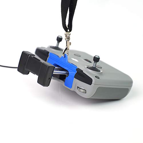 3dquad Gurt Platte/Befestigung für DJI Mini 2 Sender, Tragriemen, Lanyard, Strap (Blau) von 3dquad