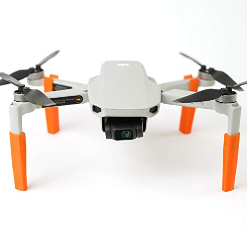 3dquad Landefüße, Landegestell, Fahrwerk für DJI Mavic Mini (1. Gen) Drohne (orange) von 3dquad