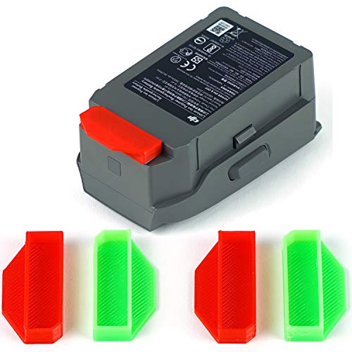 3dquad Set Akku Schutzkappen, Battery Dustproof, Protection, Schutz für DJI Mavic 2 Pro/ Zoom Drohne von 3dquad