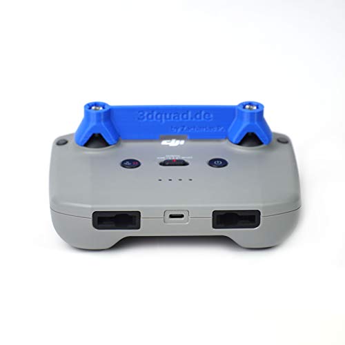 3dquad Steuerknüppel Transportsicherung für DJI Mini 2 Sender, Stick Schutz, Lock (Blau) von 3dquad