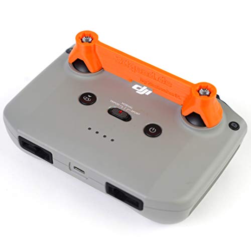 3dquad Steuerknüppel Transportsicherung für DJI Mini 2 Sender, Stick Schutz, Lock (Orange) von 3dquad