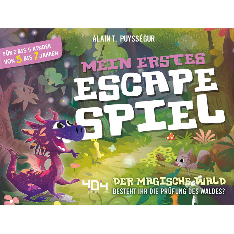 Mein erstes Escape Spiel - Der magische Wald (Spiel) von 404 Editions