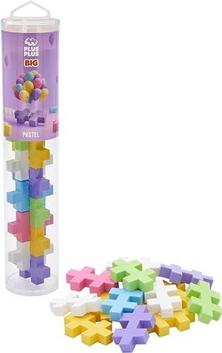 Plus-Plus 9603225 Kreativ-Bausteine Big Tube, Pastell, Geniales Konstruktionsspielzeug, 15 Teile Plus-Plus 9603225 Kreativ-Bausteine Big Tube, Pastell, Geniales Konstruktionsspielzeug, 15 Teile von Plus-Plus