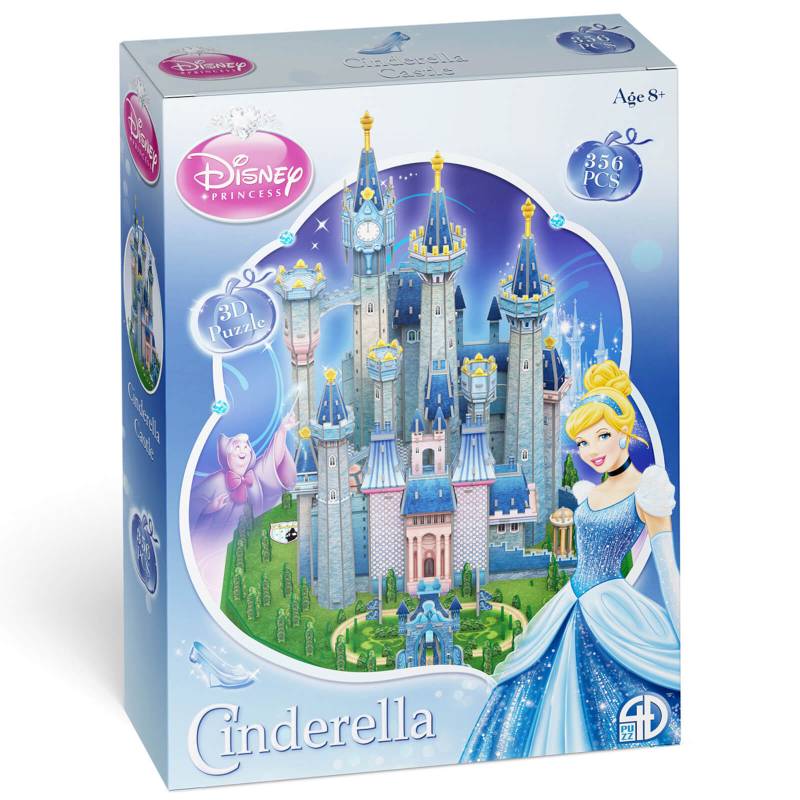 Disney Cinderella Castle Paper Core 3D Puzzle Model von 4D Puzzle