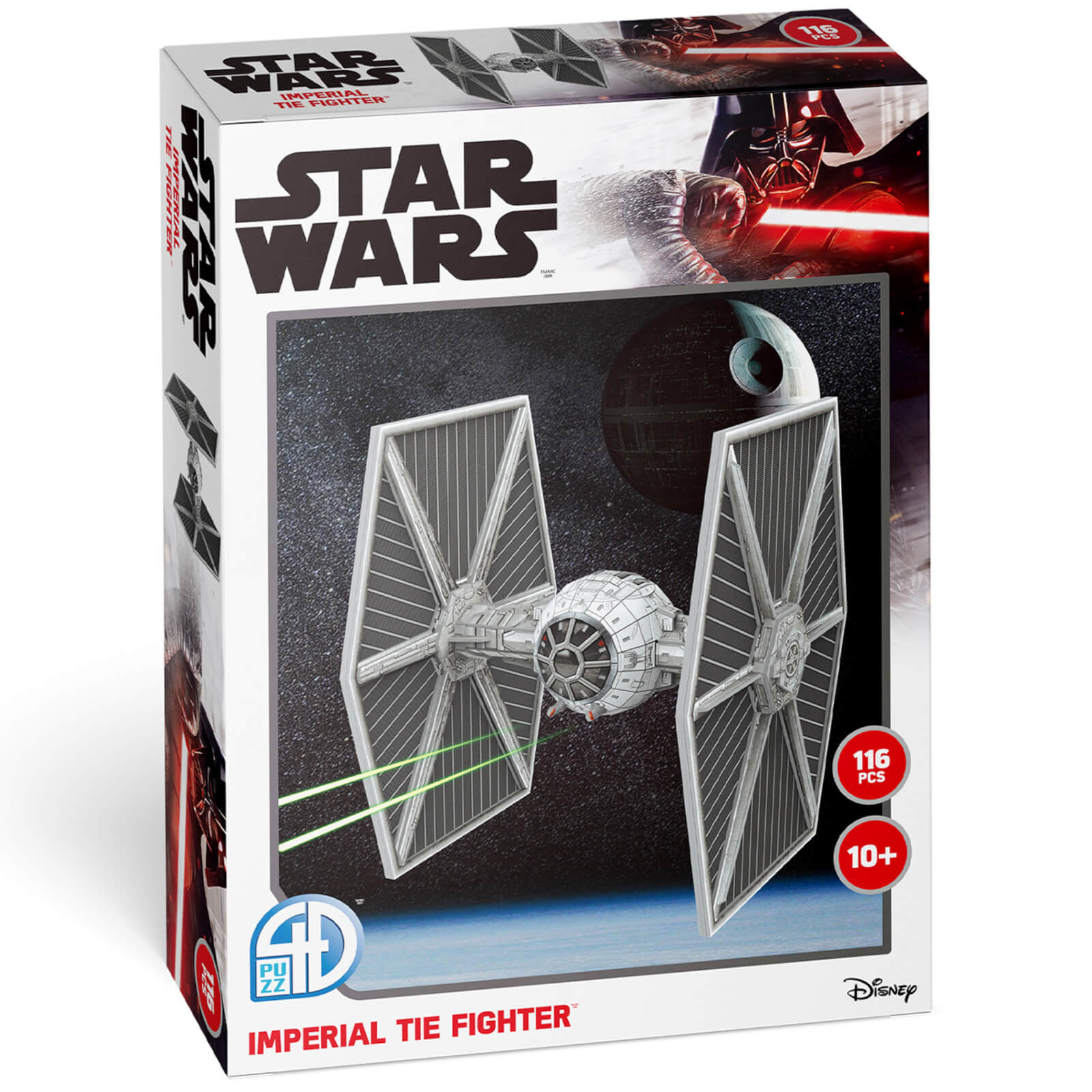 Star Wars Imperial TIE Fighter Paper Core 3D Puzzle Model von 4D Puzzle