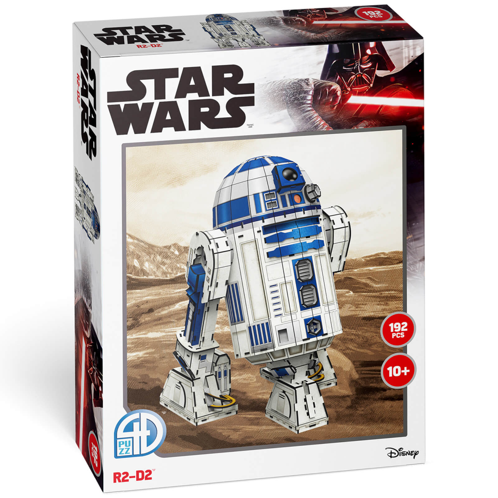 Star Wars R2-D2 Paper Core 3D Puzzle Model von 4D Puzzle