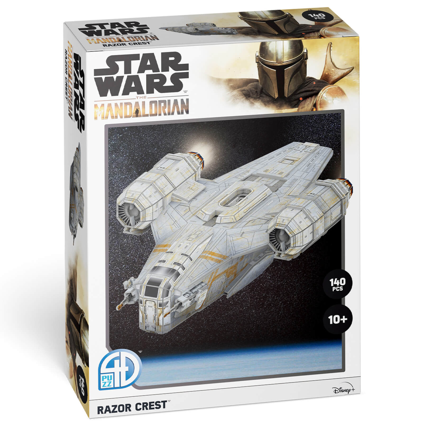 Star Wars: The Mandalorian Razor Crest Paper Core 3D Puzzle Model von 4D Puzzle