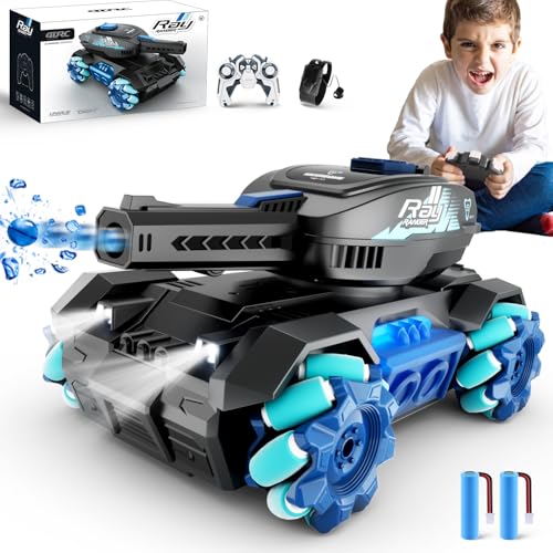 4DRC Y1 RC Tank That Shoots,Gesture Sensing Rc Stunt Car with Light & Music, Remote Control Tank Shooting Water Bullet Ball, Remote Control Car for Boys 6 8-12, Kids Toy gifts Birthday 4DRC Y1 RC Tank That Shoots,Gesture Sensing Rc Stunt Car with Light & Music, Remote Control Tank Shooting Water Bullet Ball, Remote Control Car for Boys 6 8-12, Kids Toy gifts Birthday von 4DRC
