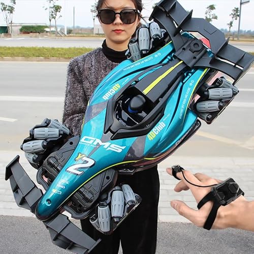 4DRC Y2 Hand Controlled Gesture RC Car, Drift Car with Light Spray, 2.4Ghz 4WD 360° Remote Control Racing Cars Toys Model Gifts for Kids Boys Girls 4DRC Y2 Hand Controlled Gesture RC Car, Drift Car with Light Spray, 2.4Ghz 4WD 360° Remote Control Racing Cars Toys Model Gifts for Kids Boys Girls von 4DRC