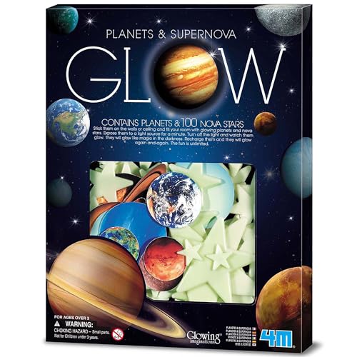 4M Glow in The Dark Planets and Supernova 100pcs von 4M