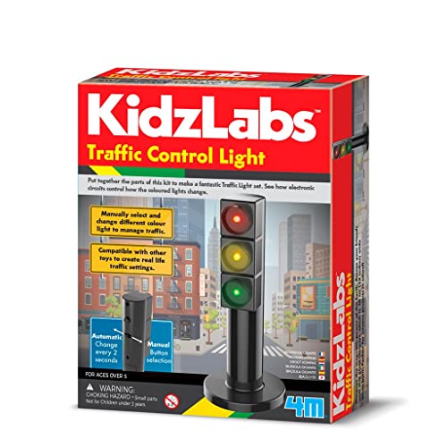 4M 403441 Kidzlabs Traffic Control Light von 4M