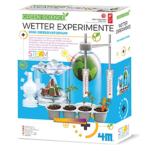 4M 68474 68474-Green Science-Wetter Experimente Spiel von 4M