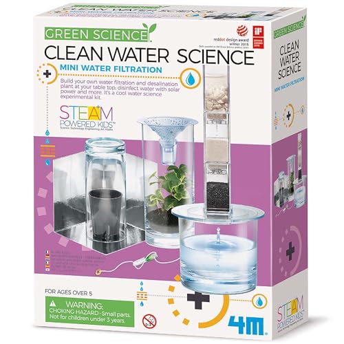 4M Green Science Clean Water Science,Black von 4M