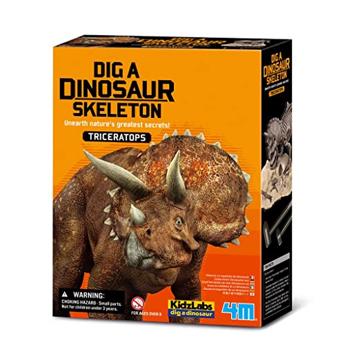 4M Kidz Labs Dig a Triceratops Skeleton von 4M