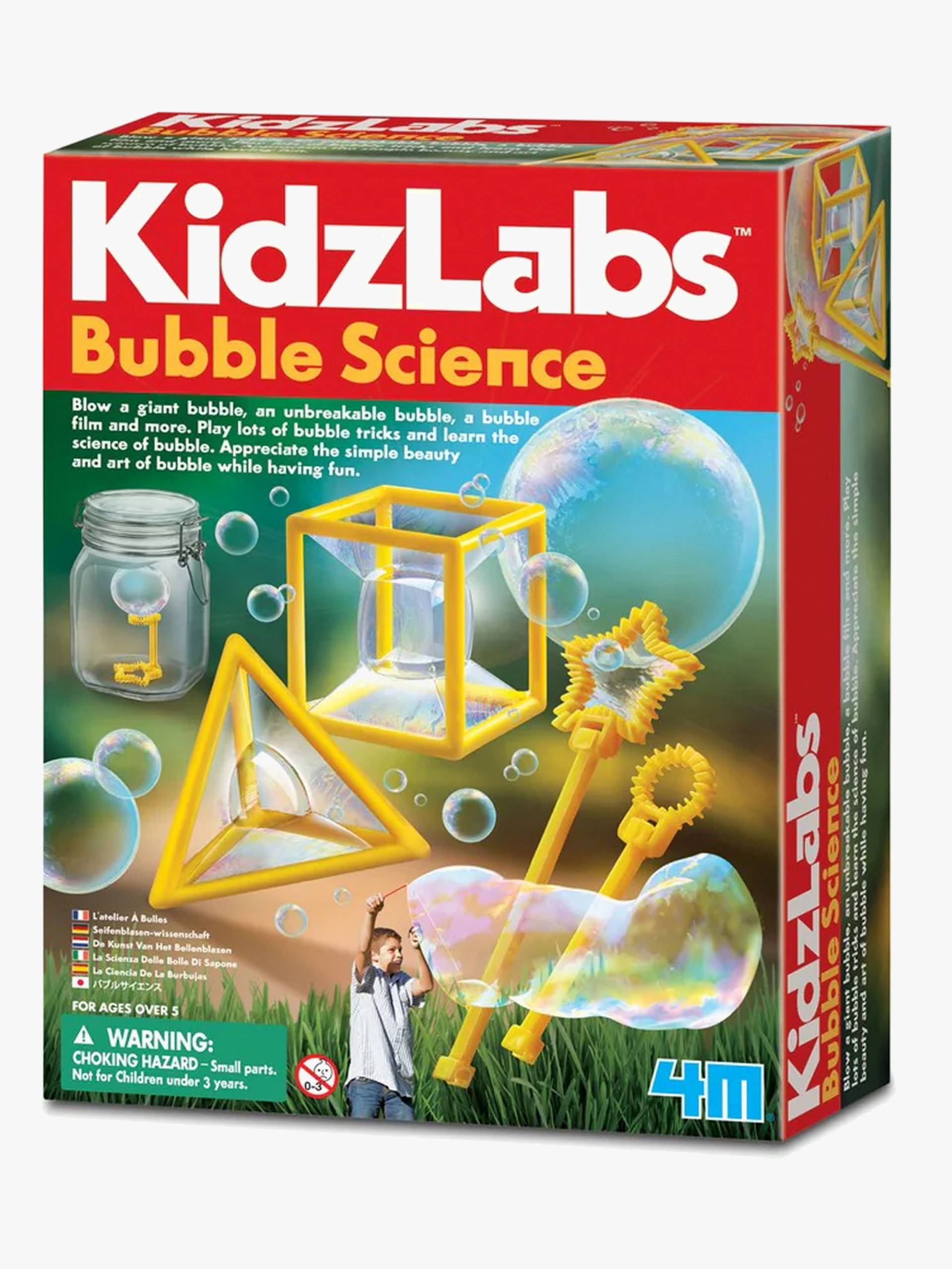 4M KidzLabs Experimentierkasten Seifenblasen von 4M