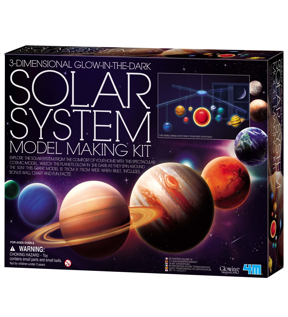 4M - KidzLabs - Sonnensystem Baby-Mobiles - 4M - One Size - Kreatives Spielset 4M - KidzLabs - Sonnensystem Baby-Mobiles - 4M - One Size - Kreatives Spielset von 4M