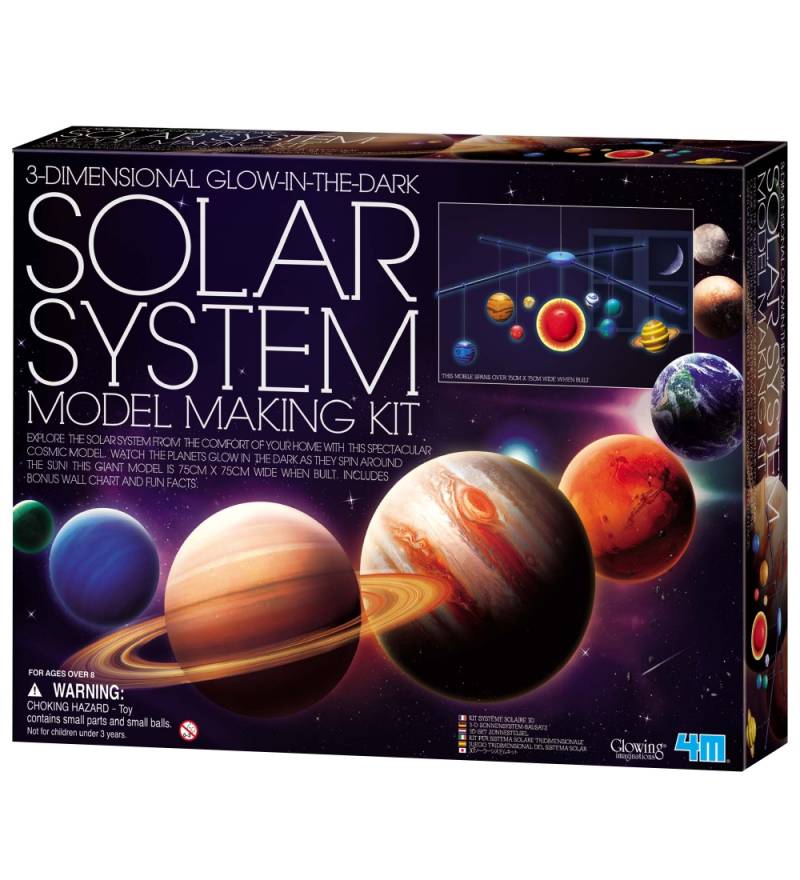 4M - KidzLabs - Sonnensystem Baby-Mobiles - 4M - One Size - Kreatives Spielset 4M - KidzLabs - Sonnensystem Baby-Mobiles - 4M - One Size - Kreatives Spielset von 4M