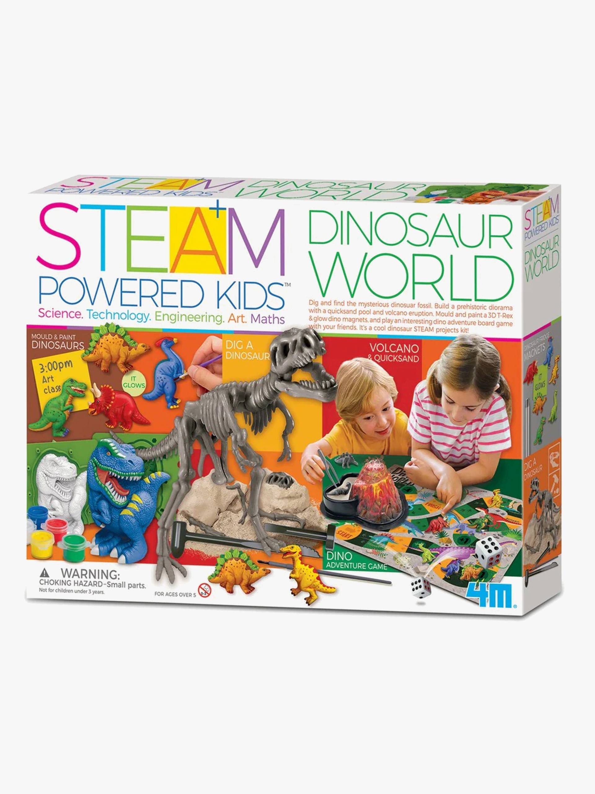 4M STEAM Powered Kids Experimentierkasten Dinosaurier von 4M