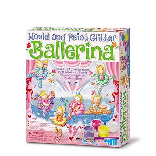 4M Glitter Ballerina Mould and Paint von 4M