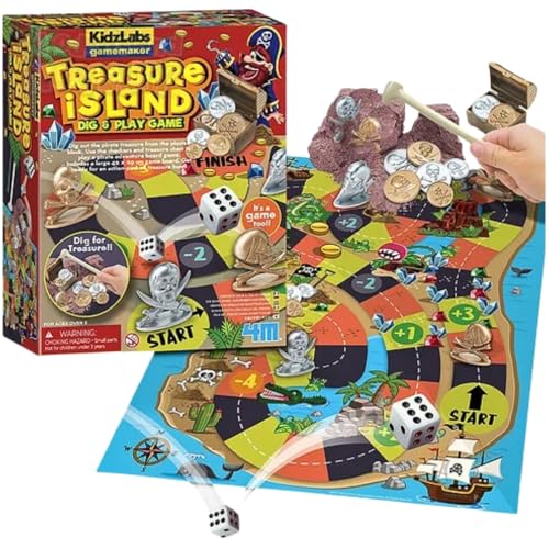 KidzLabs - Schatzinsel Dig & Play von 4M