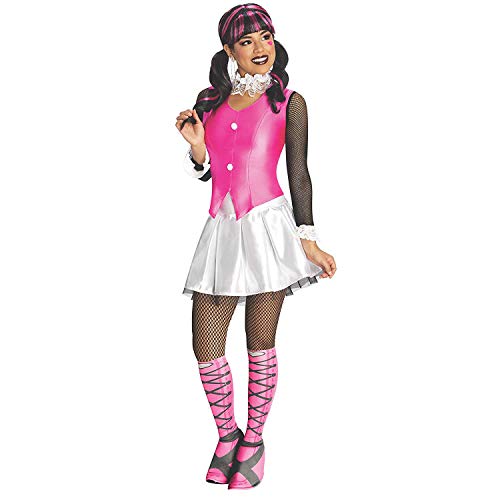 4U-Onlinehandel Monster High Draculaura Erw. Gr. S (36/38) Fasching Karneval Kostüm Mottoparty Kleid Boo York von 4U-Onlinehandel