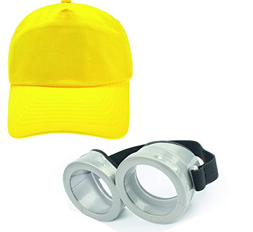 4sold Minion Goggles Brille Ich – Einfach unverbesserlich Despicable Me Brille Gläser Augen Tolles Kostüm 4sold Minion Goggles Brille Ich – Einfach unverbesserlich Despicable Me Brille Gläser Augen Tolles Kostüm von 4sold