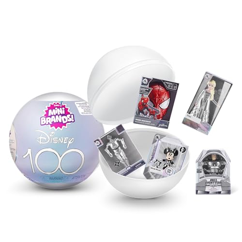 Mini Brands Disney Platinum 100 Years of Wonder,Limited Edition, Mystery Capsule Real Miniature Brands Collectible Toy, Disney 100th Anniversary Surprise Collectible, Single Capsule von Mini Brands