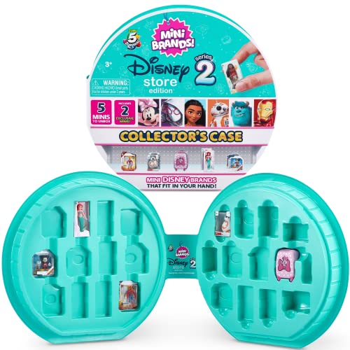 Mini Brands Disney Store Series 2 Mystery Capsule Collectible Toy (Collector's Case), Contains 5 Minis, Additional Mini's Sold Separately von Mini Brands