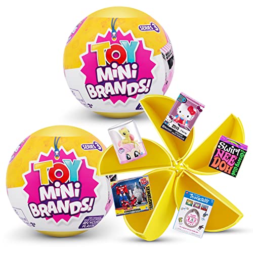 5 Surprise Toy Mini Brands Serie 3 Kapsel (2er Pack) von Mini Brands