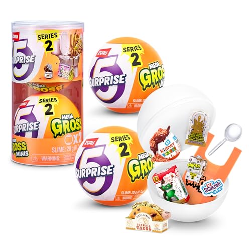 5 Surprise 77568 Kapsel Brutto Mega Gross Minis Serie 2 von ZURU, 2 Capsules 5 Surprise 77568 Kapsel Brutto Mega Gross Minis Serie 2 von ZURU, 2 Capsules von 5 SURPRISE
