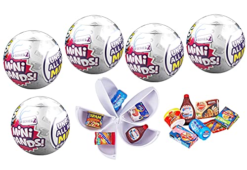 5 Surprise Mini Brands Serie 2 Überraschungskapsel (5er Pack) von 5 SURPRISE