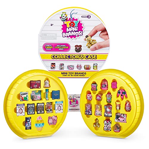 5 Surprise Toy Mini Brands Serie 3 Sammelmappe mit 5 exklusiven Minis von Mini Brands