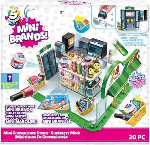 Spielset mit 5 Surprise Mini Brands und 1 exklusiven Mini von Mini Brands