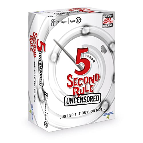 Interplay GF004 5 Second Rule Uncensored Drinking Games, Multi, 17.78 x 6.35 x 12.7 Centimeters von PlayMonster