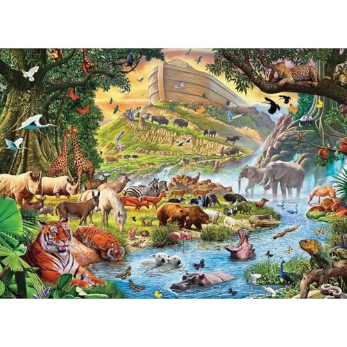 Tiere Am Ufer 500 Teile Stress Abbauen Puzzle Umweltfreundliches Lernspiele Erwachsene Druckpuzzle Liebhaber Holz Puzzle von 501