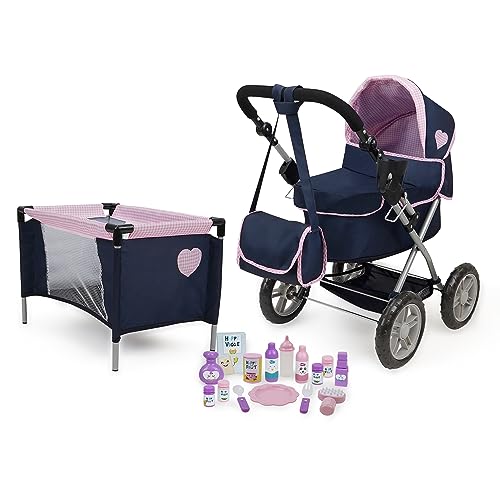 509 Crew Doll Stroller Pram 18 Piece Combo Value Play Set, Ages 3+ 509 Crew Doll Stroller Pram 18 Piece Combo Value Play Set, Ages 3+ von 509