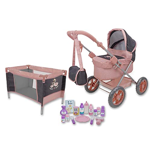 509 Crew Doll Stroller Pram 18 Piece Combo Value Play Set, Ages 3+ 509 Crew Doll Stroller Pram 18 Piece Combo Value Play Set, Ages 3+ von 509