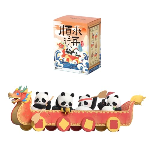 52TOYS Dragon Boat Racing, Chibi Sammel Figur 3 Inch für Tisch Dekoration, Mini Spielzeug Geschenk für Geburtstag, Party 52TOYS Dragon Boat Racing, Chibi Sammel Figur 3 Inch für Tisch Dekoration, Mini Spielzeug Geschenk für Geburtstag, Party von 52TOYS