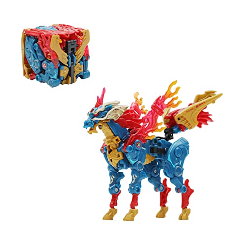 52TOYS MEGABOX Serie Kirin Dragon Deformation Spielzeug, Kinderspielzeug ab 15 Jahre Jungen, Liebhaberwert Action Figur, Bunt Geschenk für Geburstag, Party, Weinachten von 52TOYS