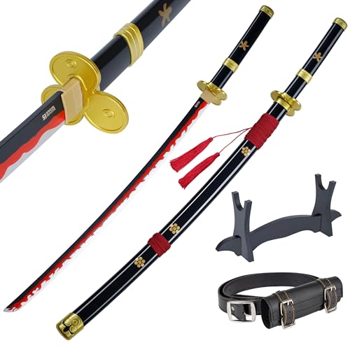 Bambus Anime Katana Cosplay Schwert, Katana Inspiriert Roronoa Zoro One Piece Schwert 105cm 41 Zoll eine Vielzahl von Stilen zur Auswahl von 57 SPECIAL REPLICAS