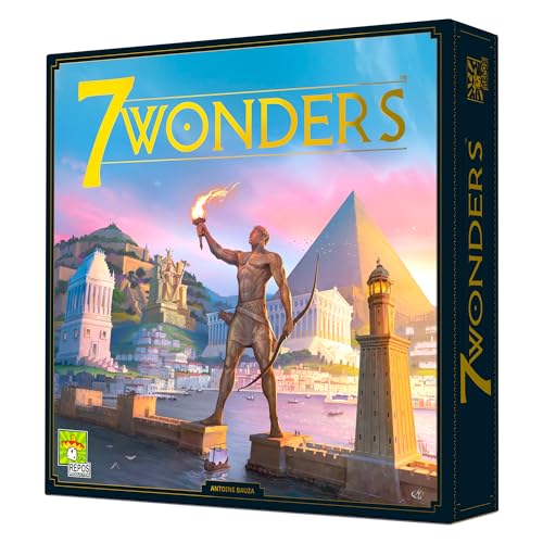 Repos Production , 7 Wonders 2nd Edition , Board Game , Ages 10+ , 3 -7 Players , 30 Minutes Playing Time - Englische Sprache von Repos Production